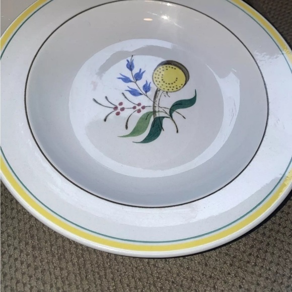 Wildflower Arabia Made in Finland Handpainted also Marked R-30cm Serving Platter - Picture 3 of 11